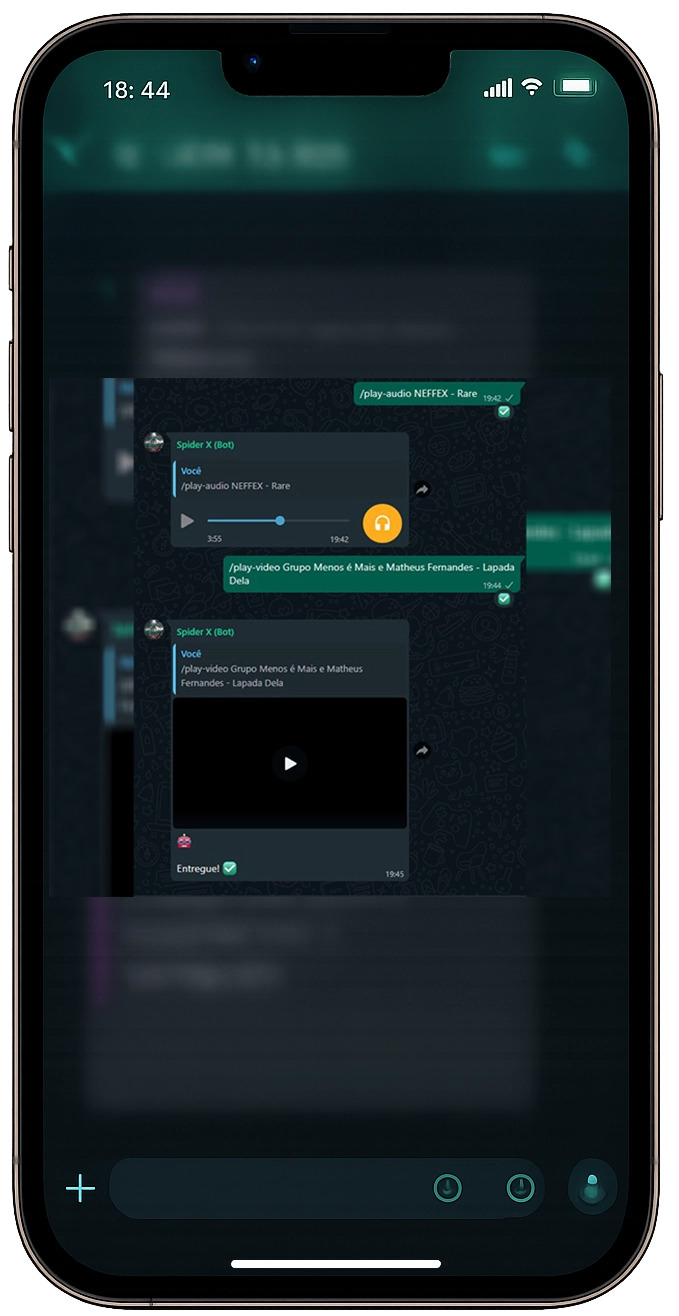 Imagem Toque suas músicas preferidas!
